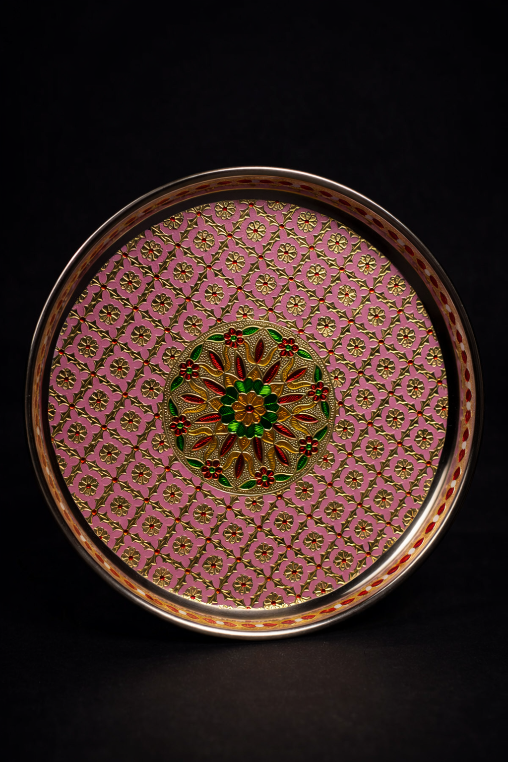 Velora Elise Heritage Meenakari Plate