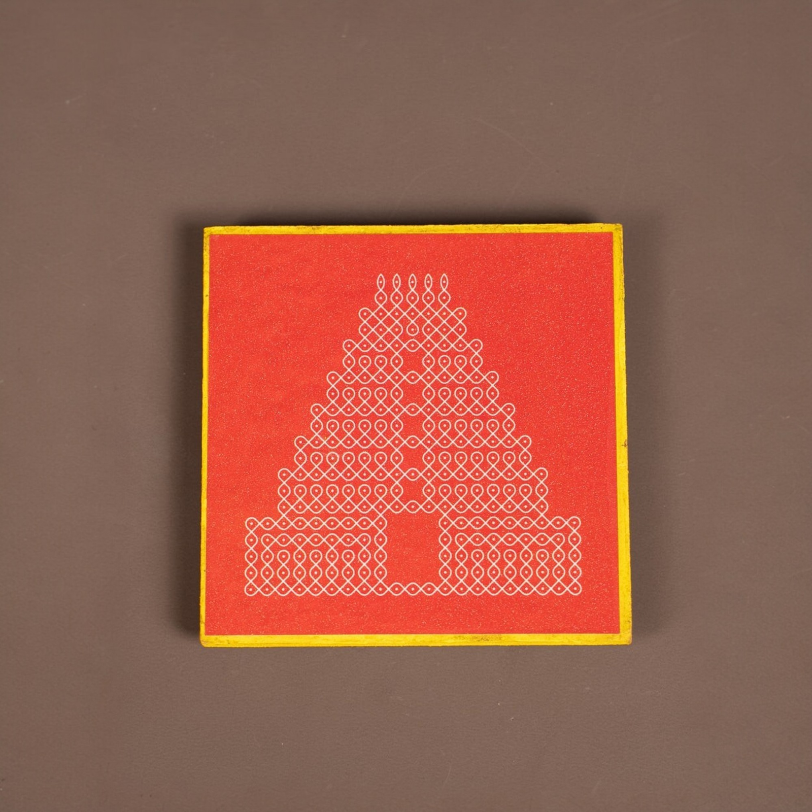 Velora Elise Sacred Kolam Art Decorative Frame