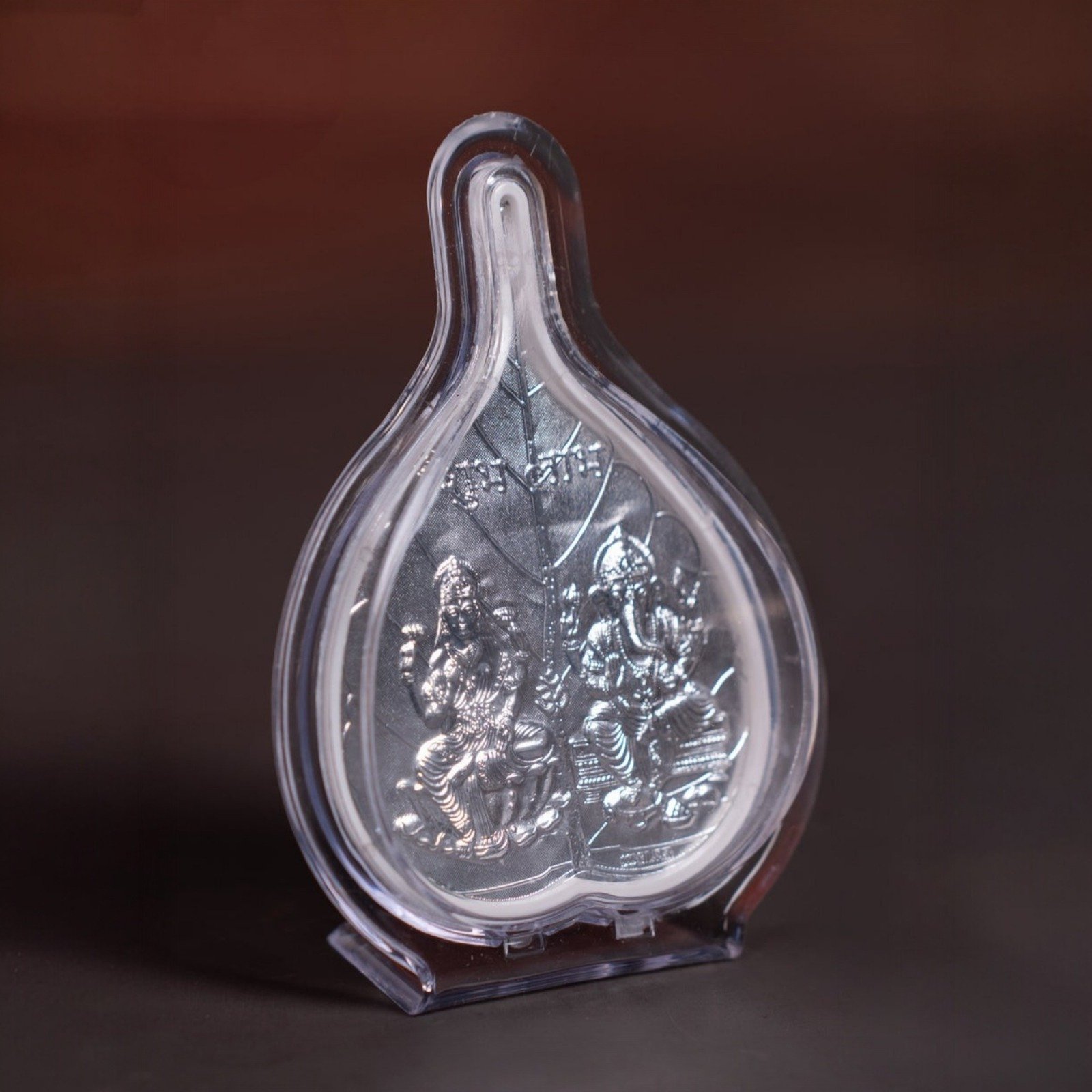 Lakshmi & Ganesha Silver Blessing Coin