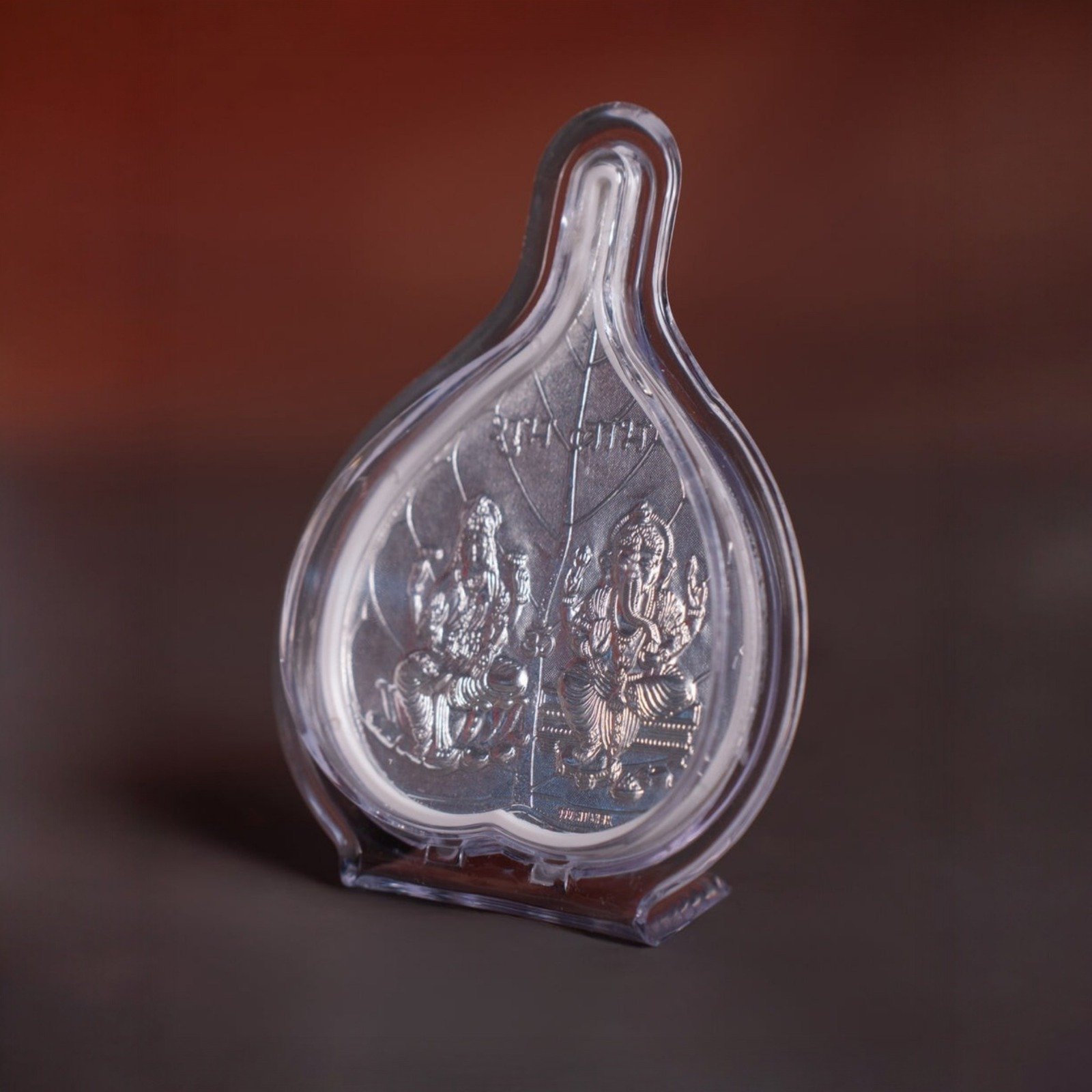 Lakshmi & Ganesha Silver Blessing Coin