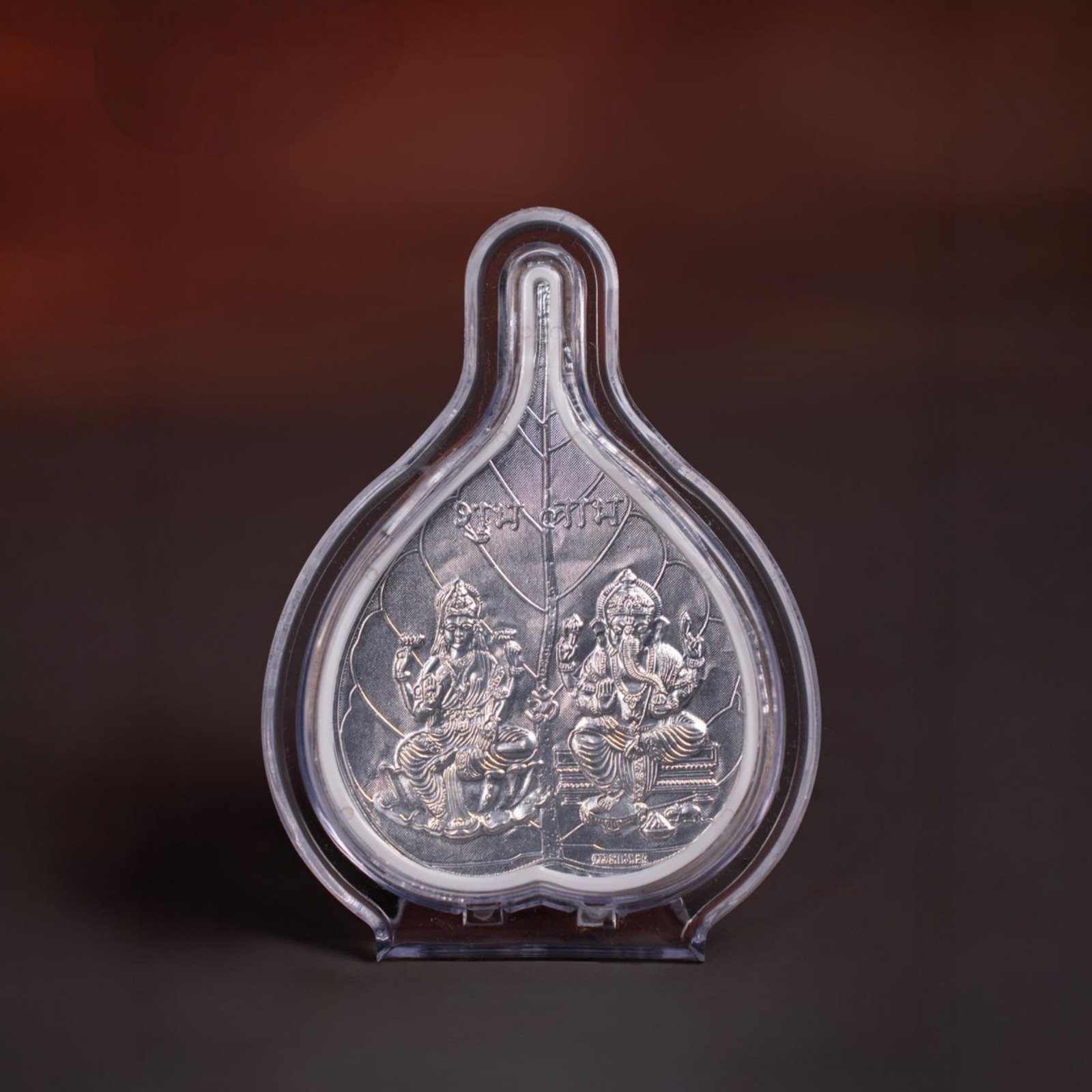 Lakshmi & Ganesha Silver Blessing Coin