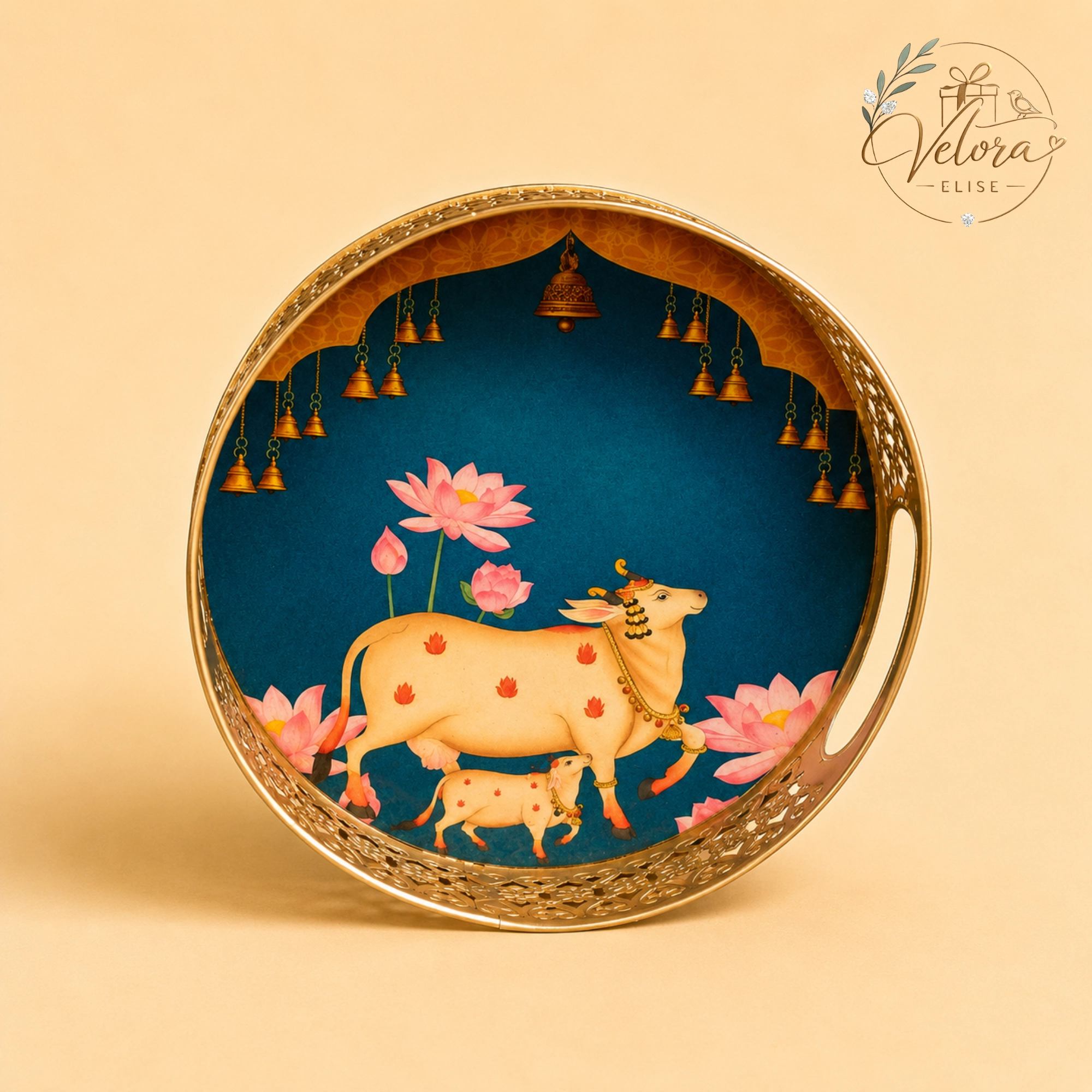 Metal Gifting Tray – 8 Inch