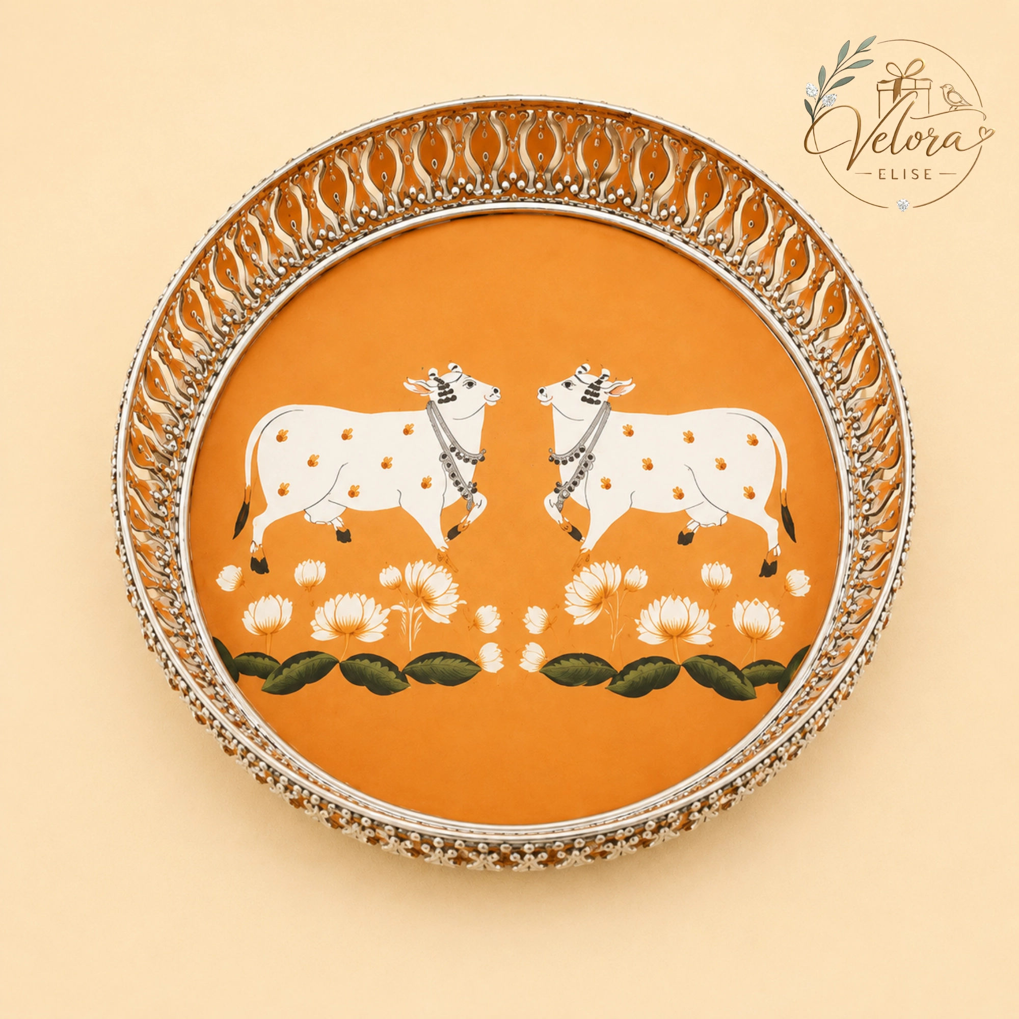 German Silver Gift Tray