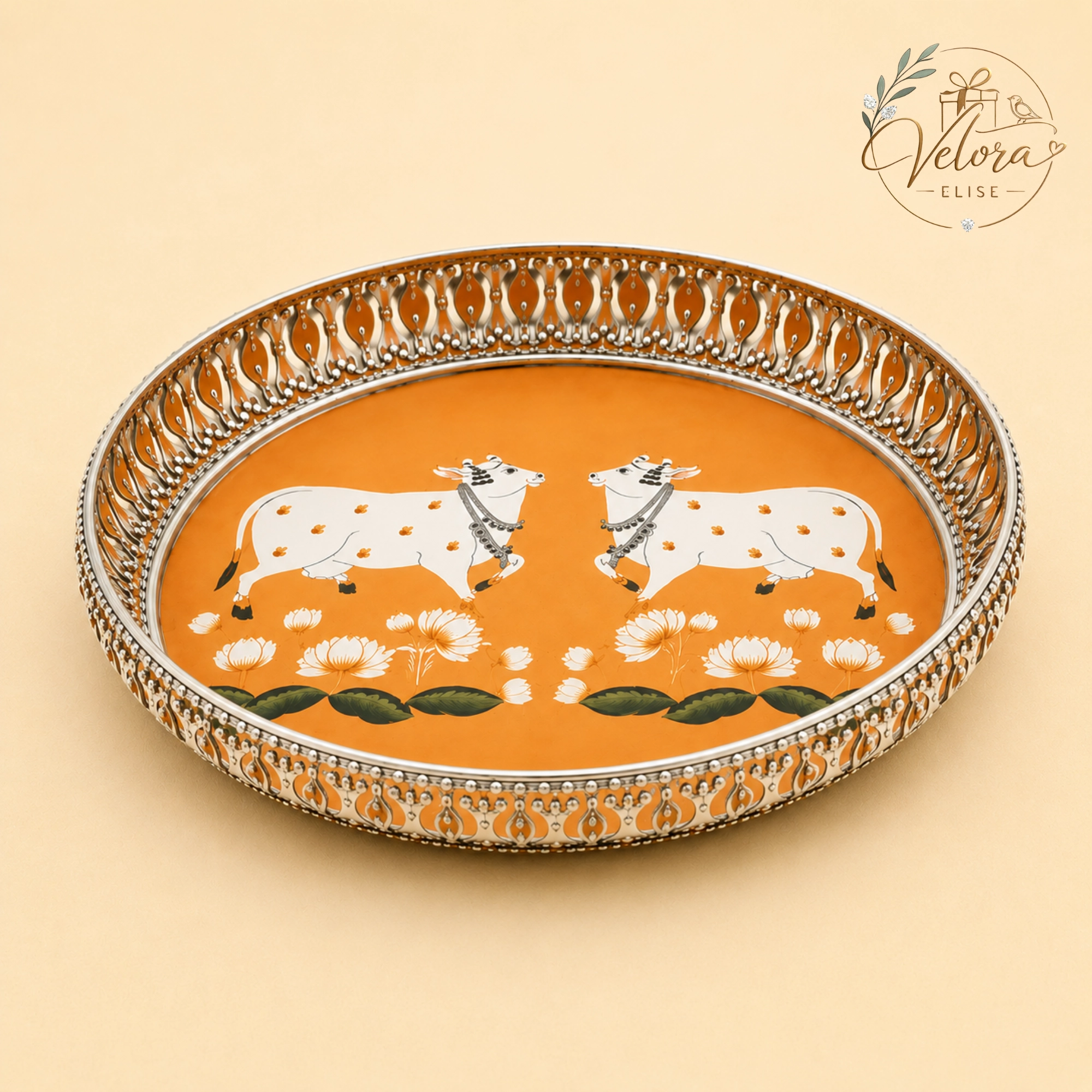 German Silver Gift Tray