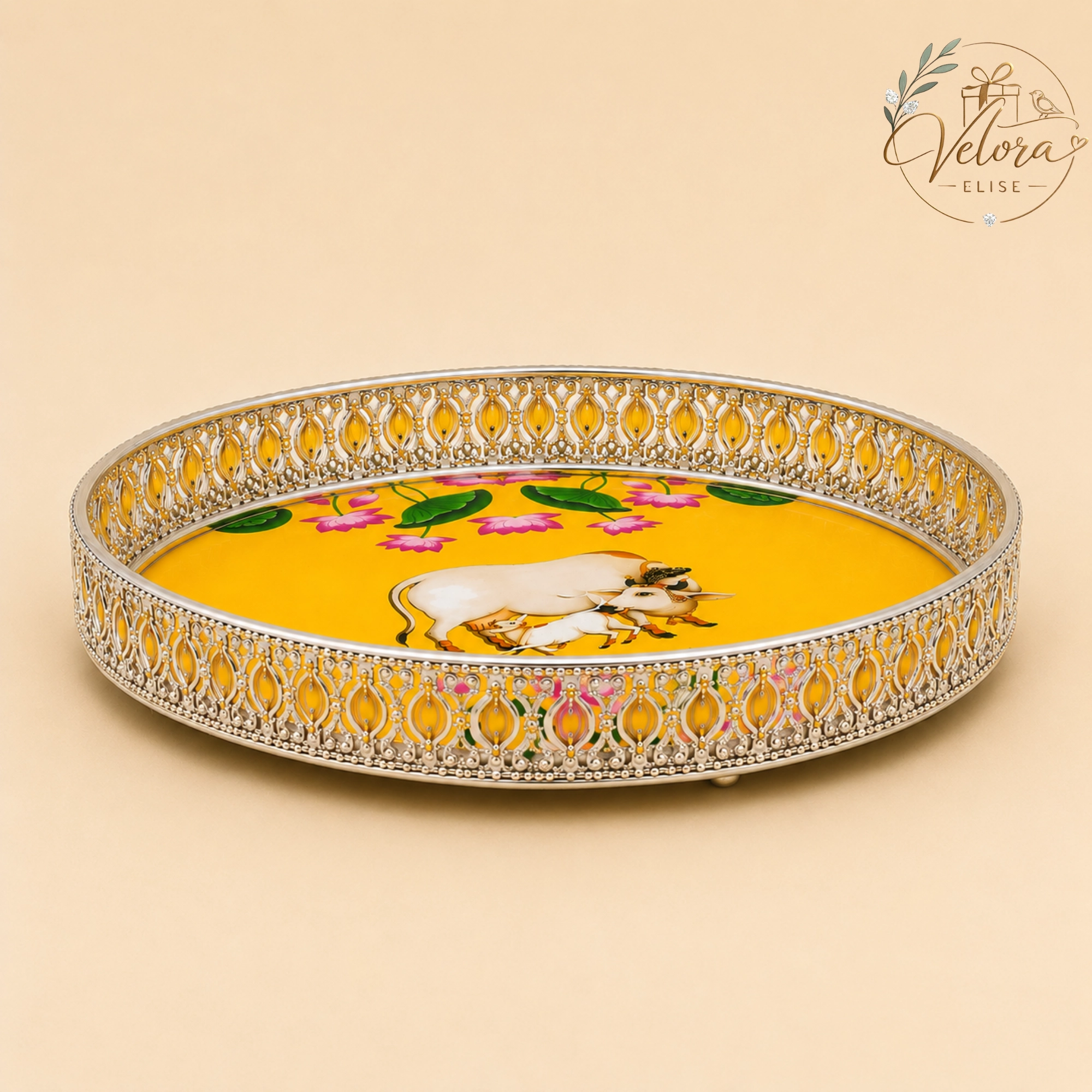 German Silver Gift Tray