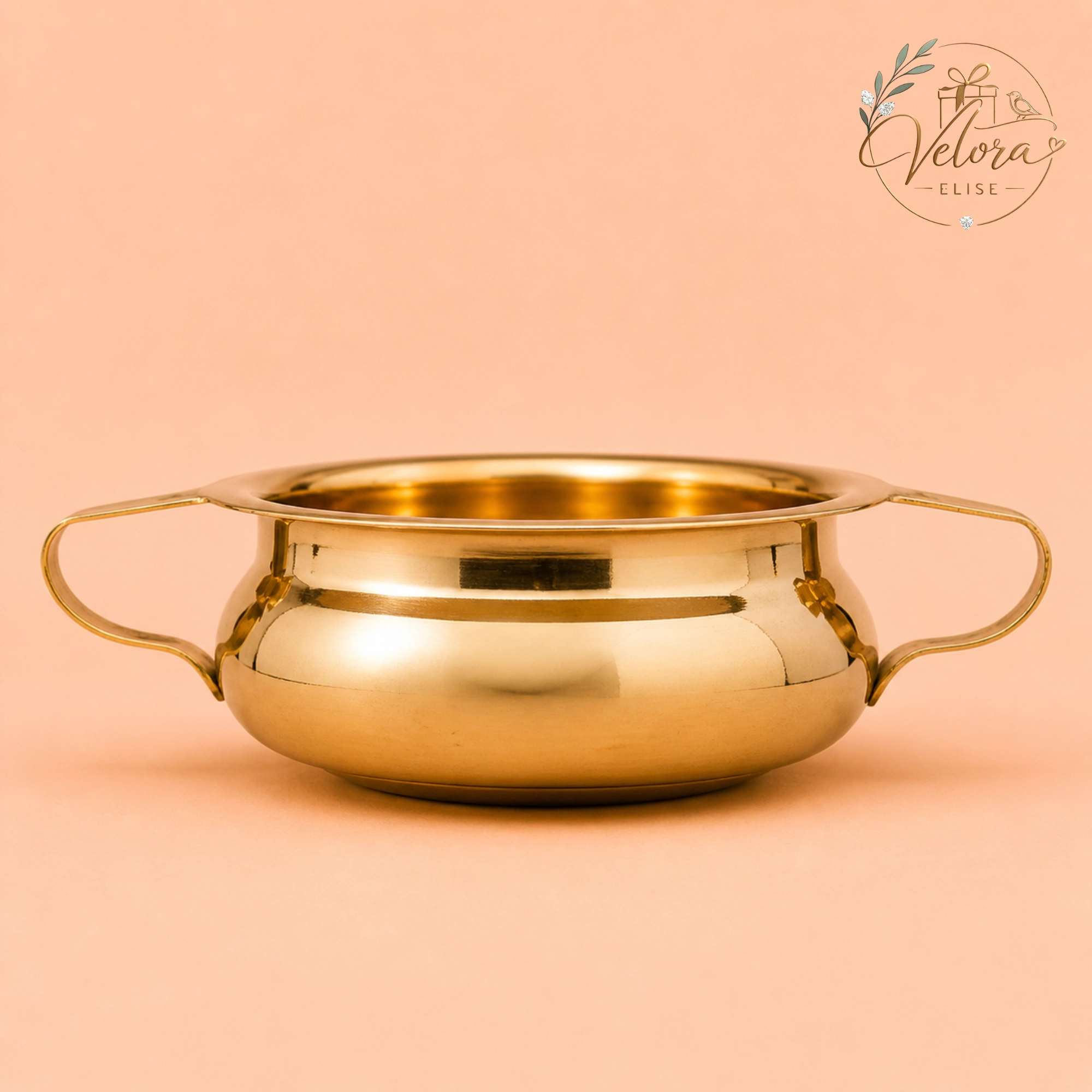 Brass Plain Urli - 6 Inch