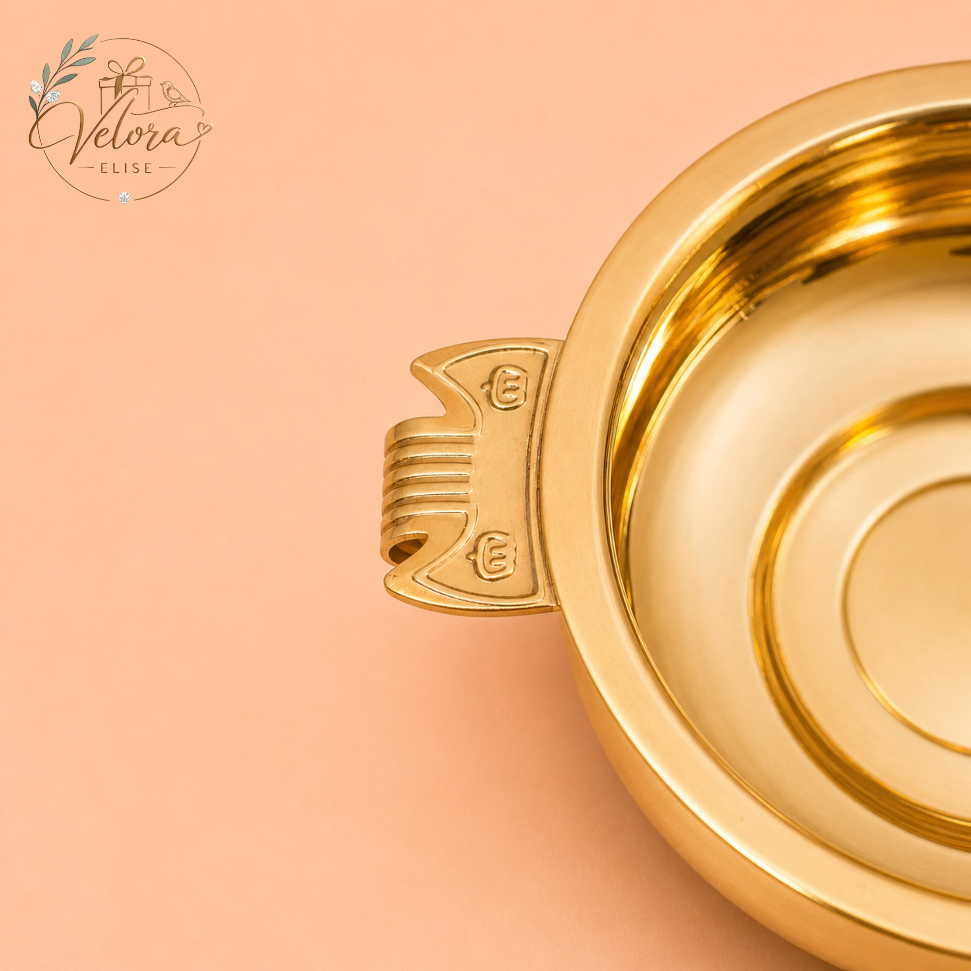 Brass Plain Urli - 6 Inch