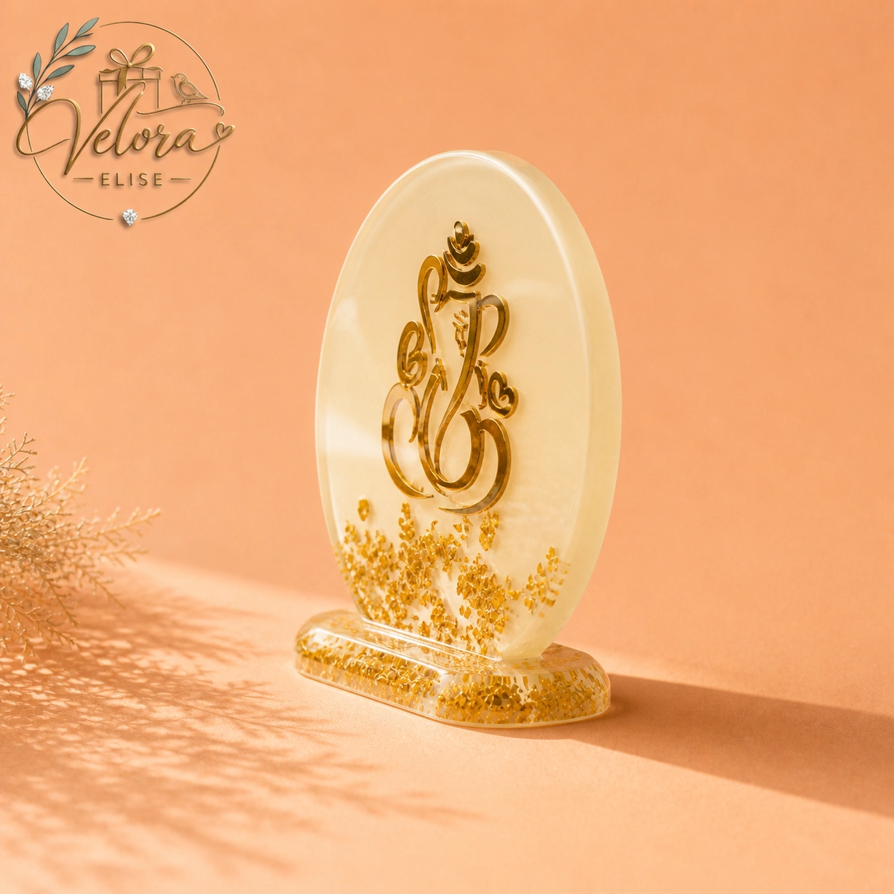 Resin Ganesha Car Dashboard Idol