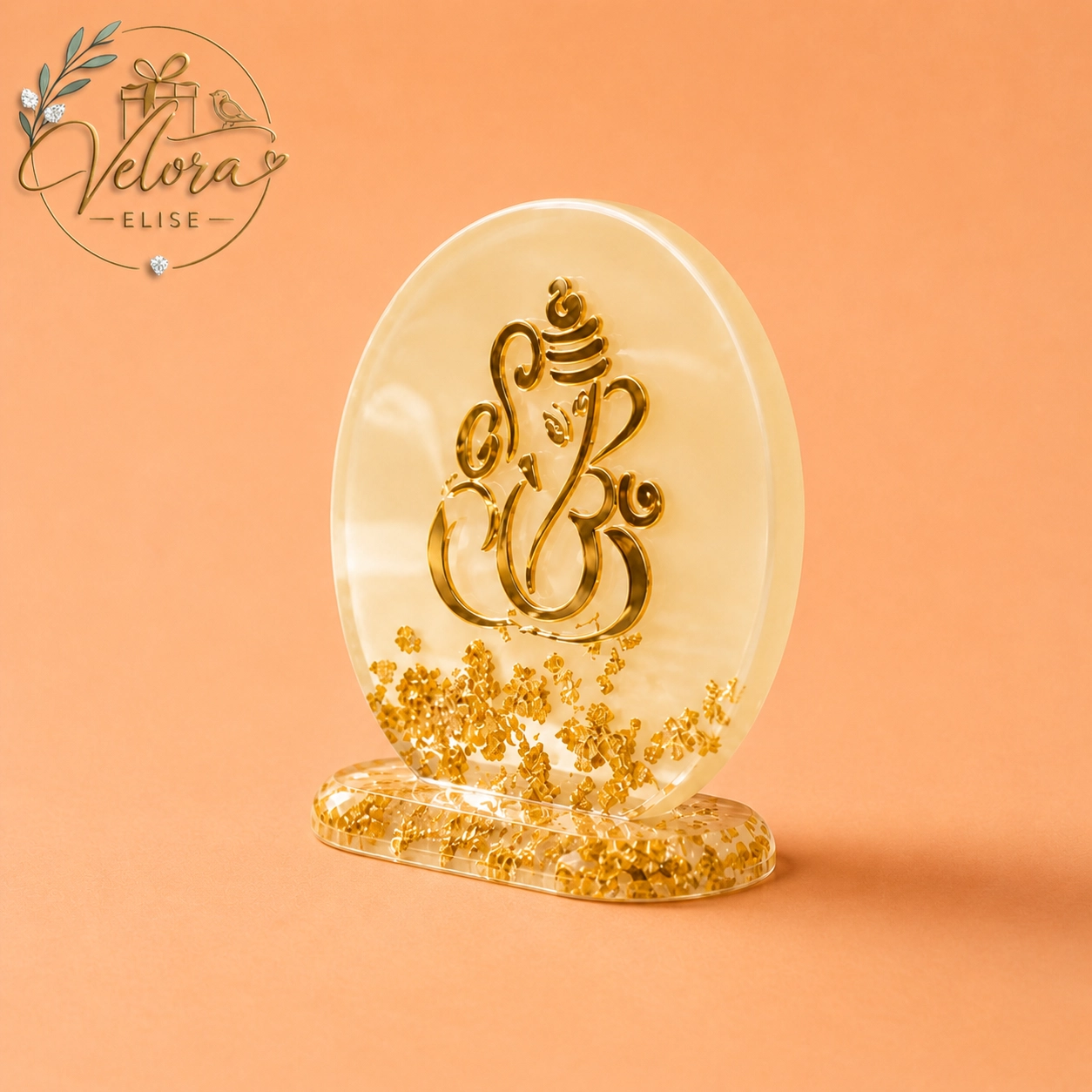 Resin Ganesha Car Dashboard Idol