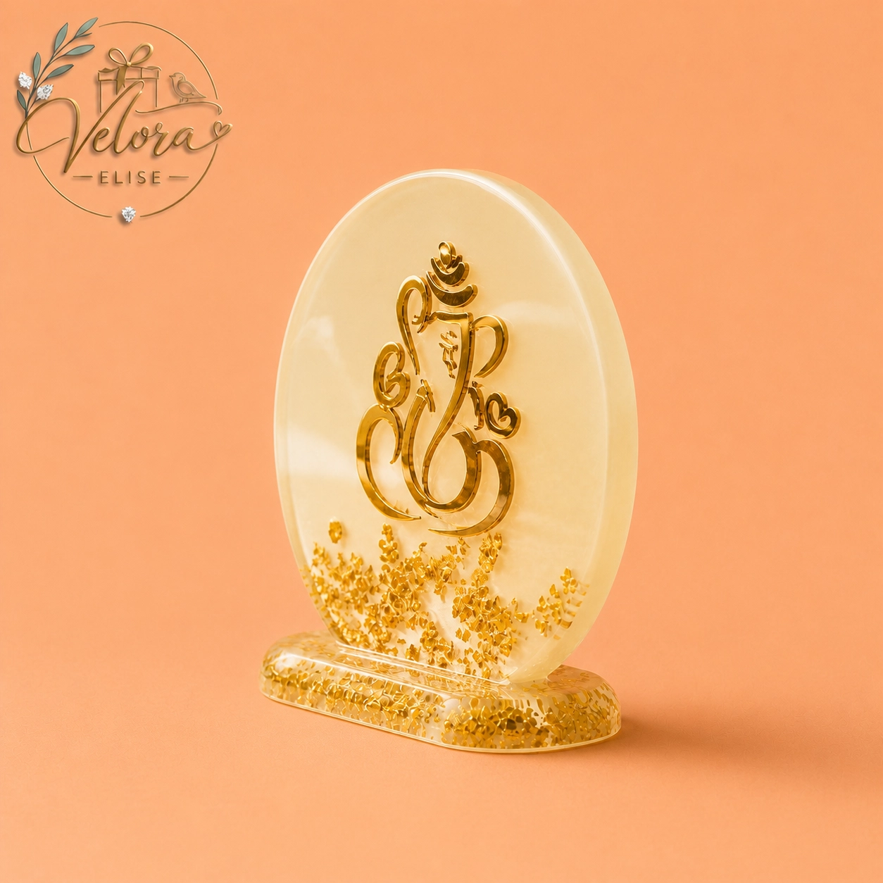 Resin Ganesha Car Dashboard Idol