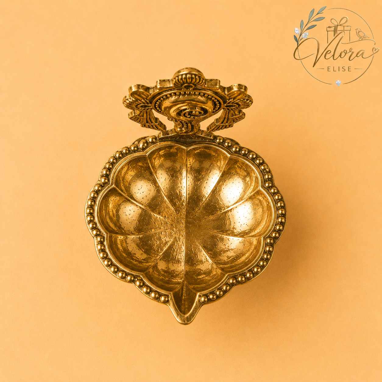 Ganesha Brass Diya
