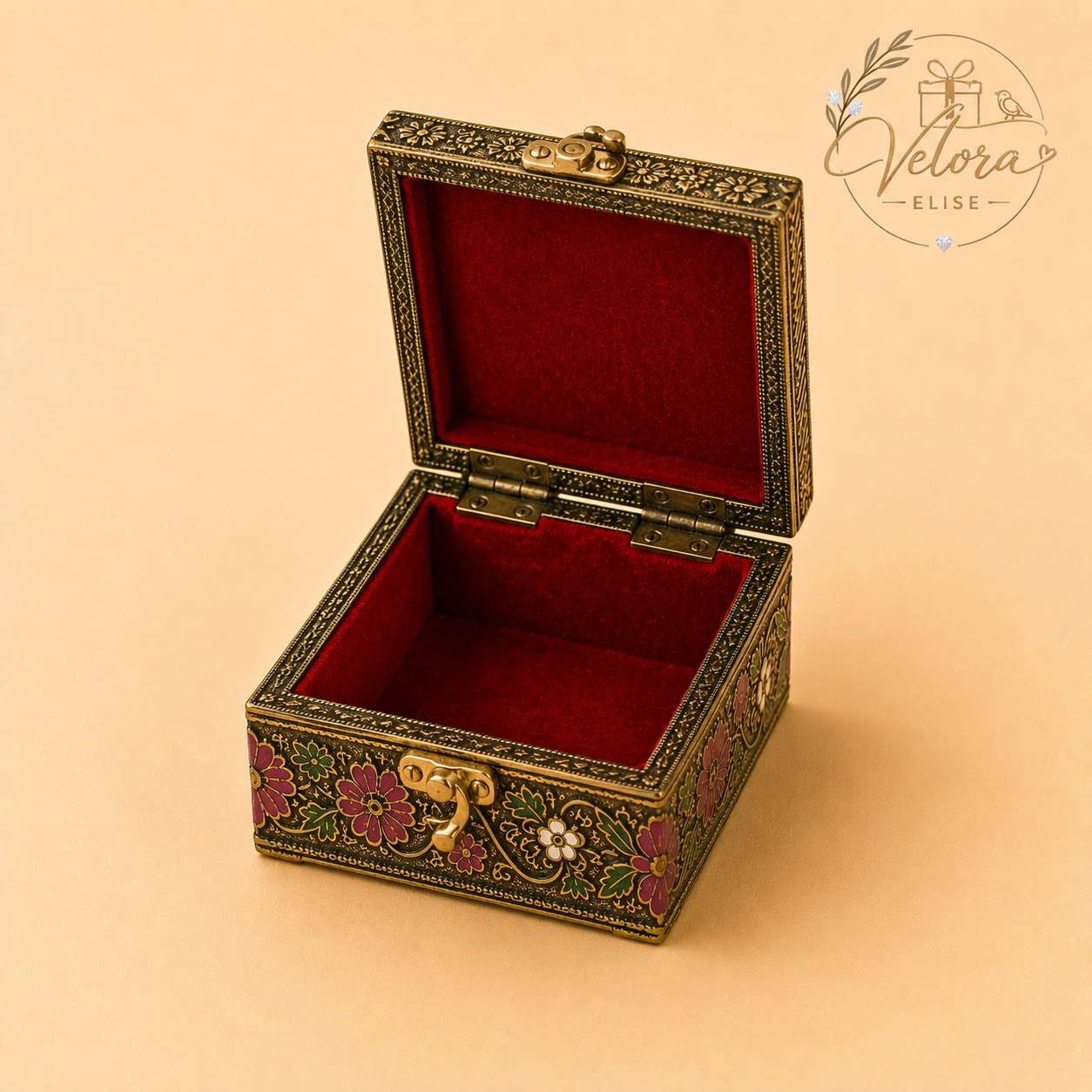 Meenakari Jewelry Box