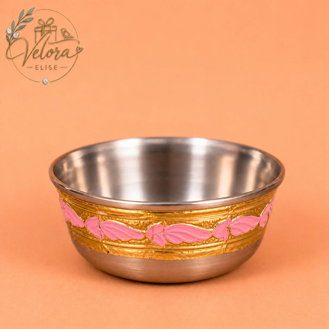 Pink Meenakari Katori