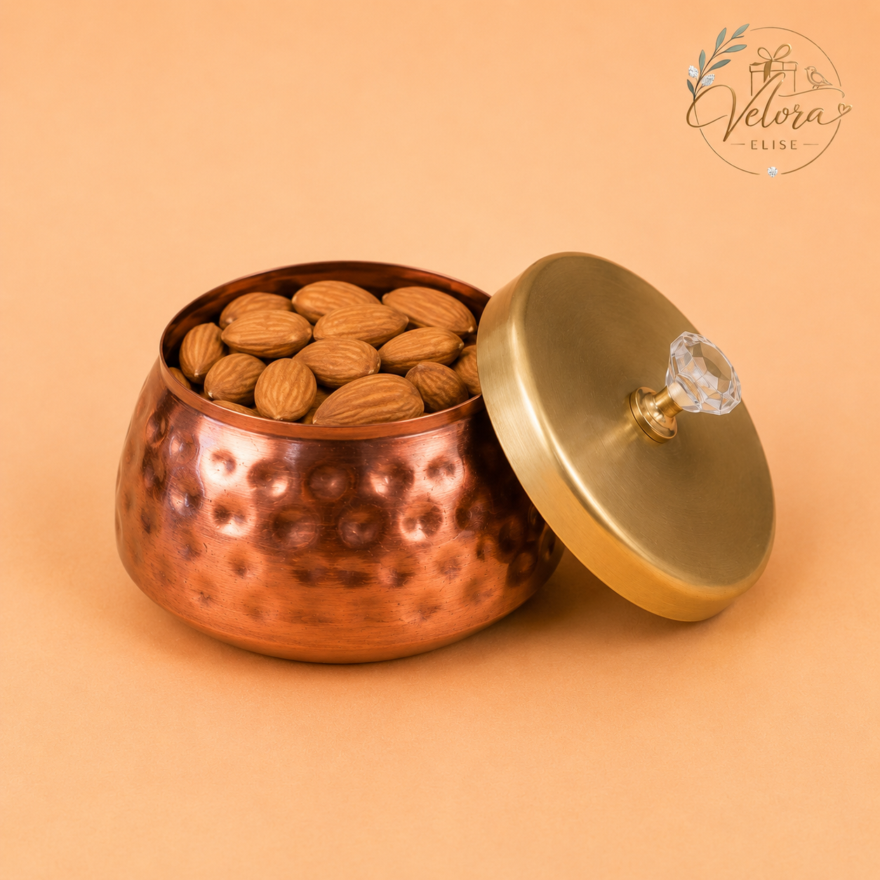 German Copper Coated Jar (Air Tight)