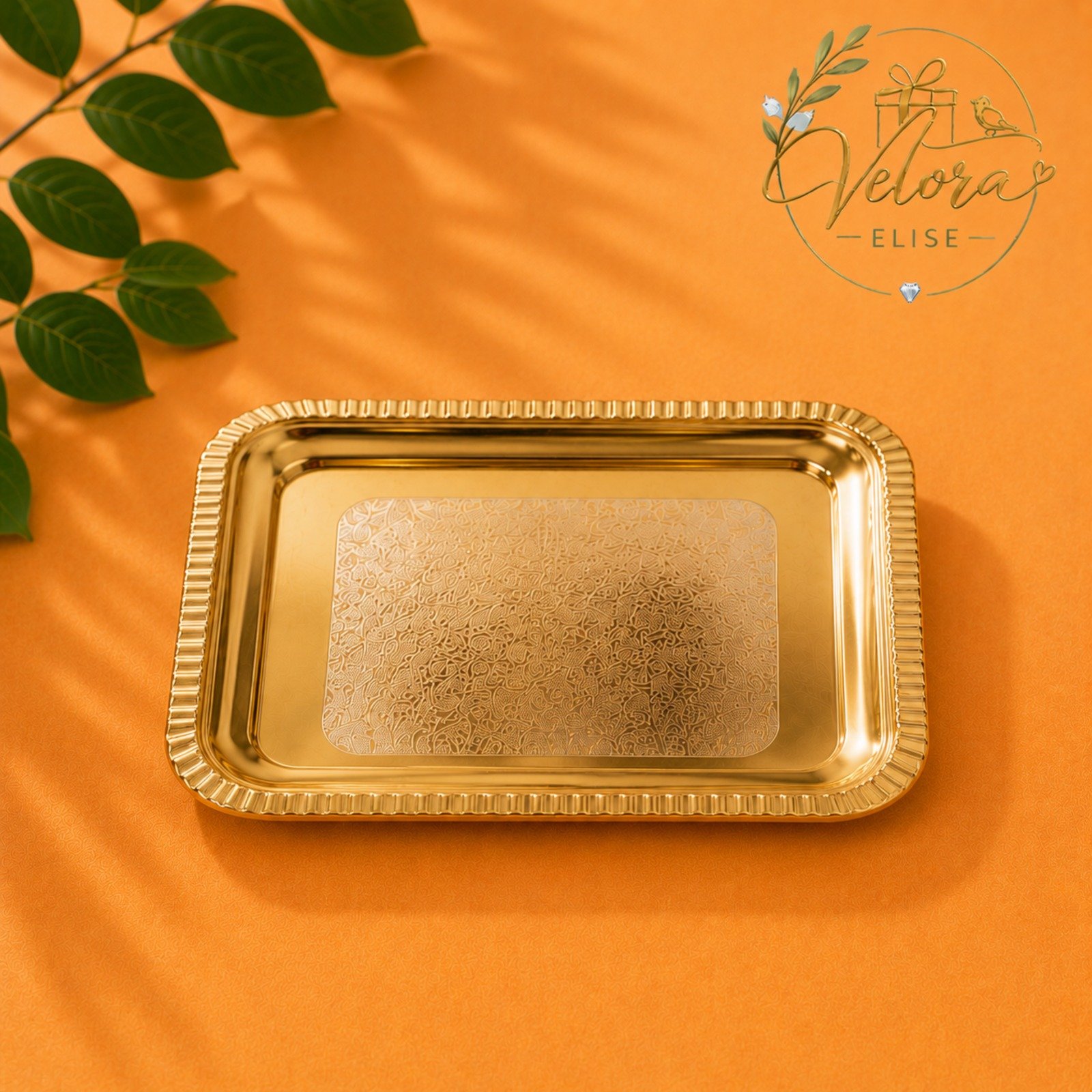 Heritage Gold & Silver Engraved Bowl