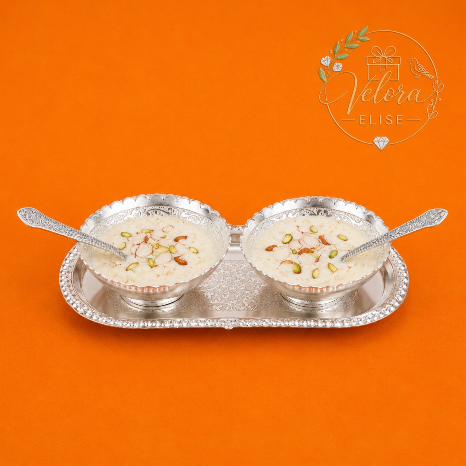 Royal Silver Duo Bowl Gift Set