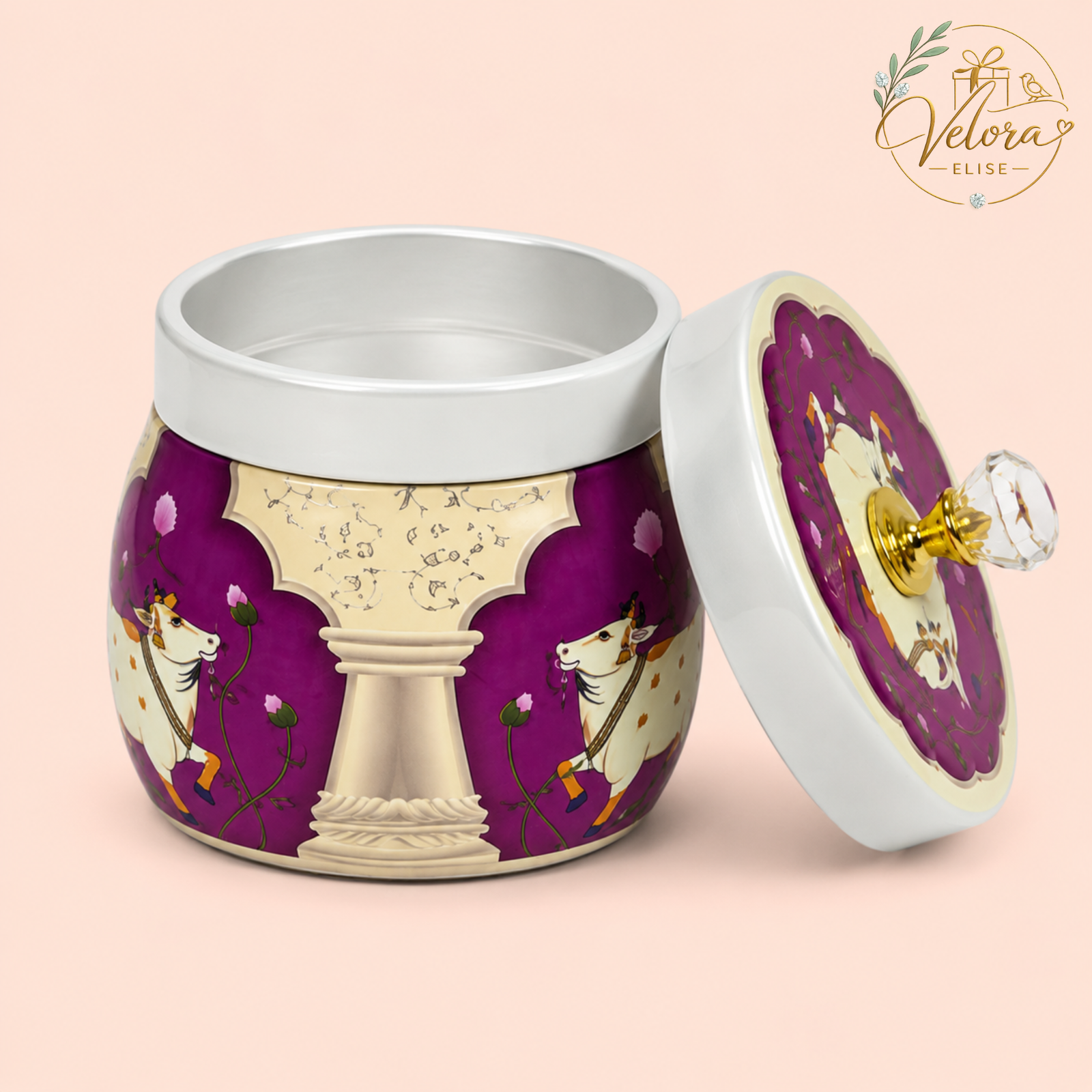 Pichwai Keepsake Jar