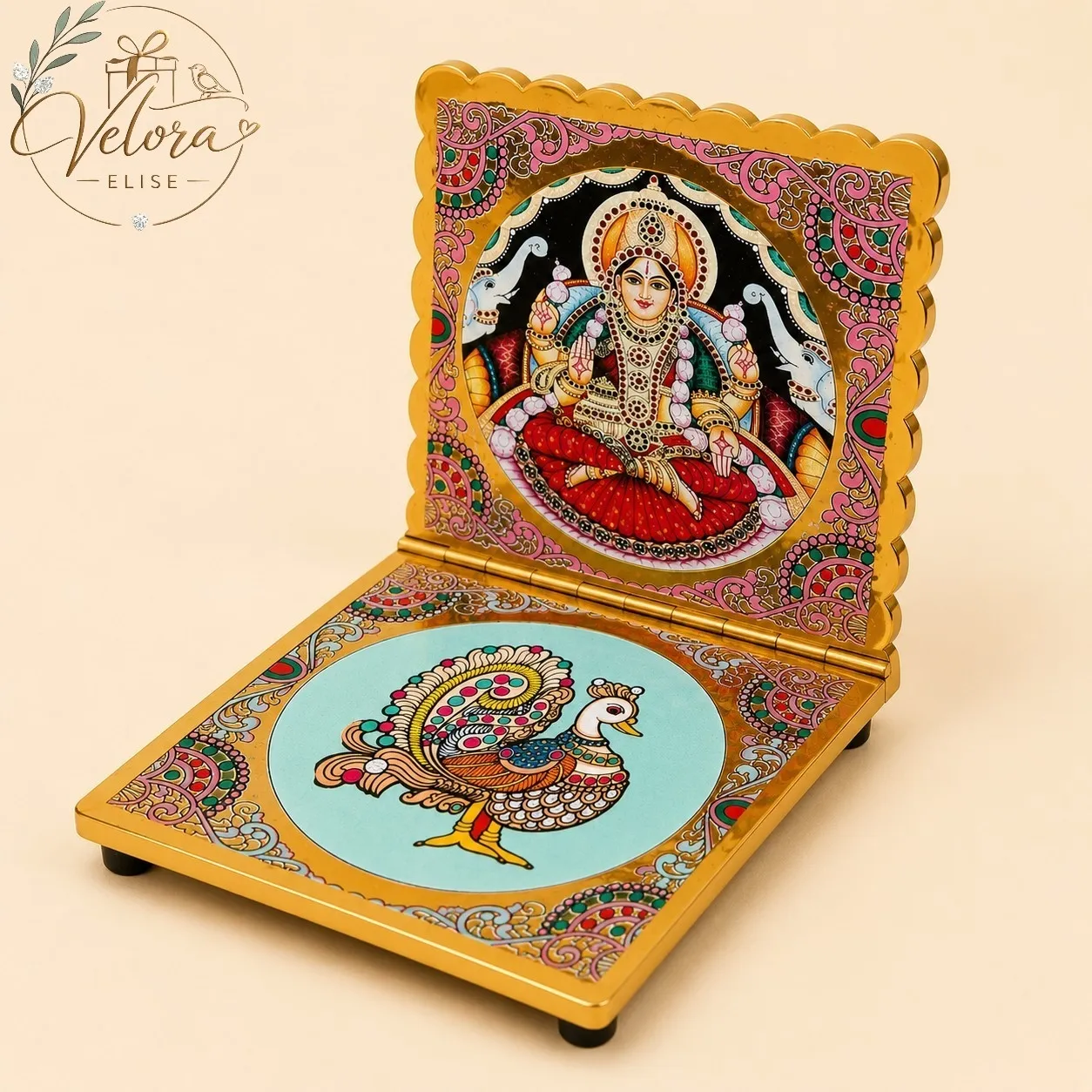 Lakshmi Peacock Lamp Stand