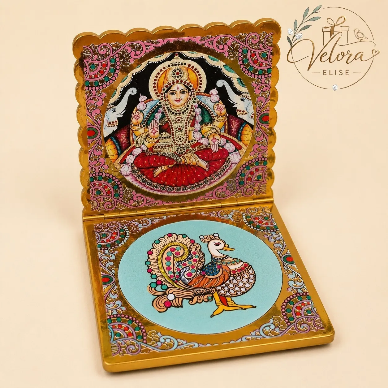 Lakshmi Peacock Lamp Stand