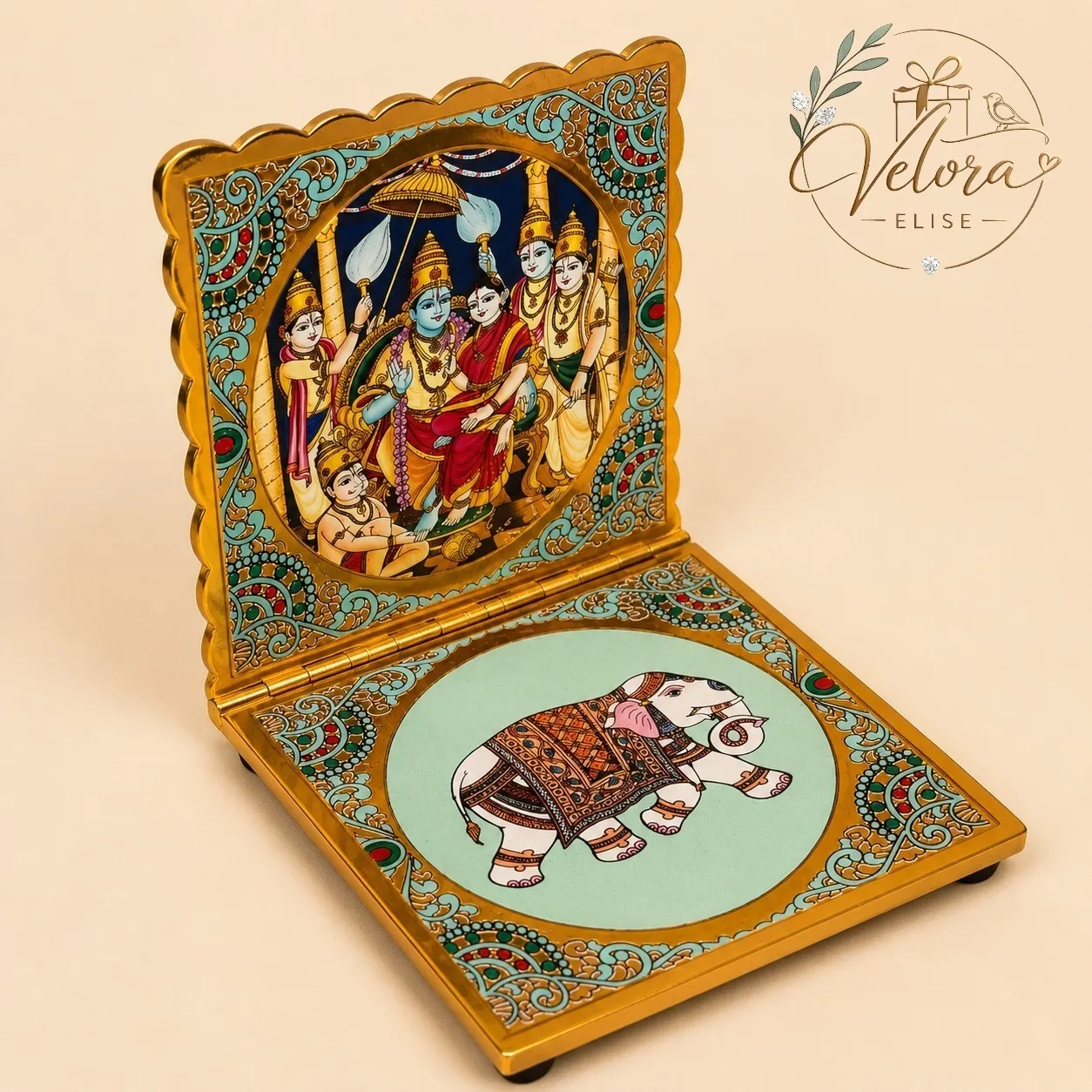 Ram Darbar Lamp Stand