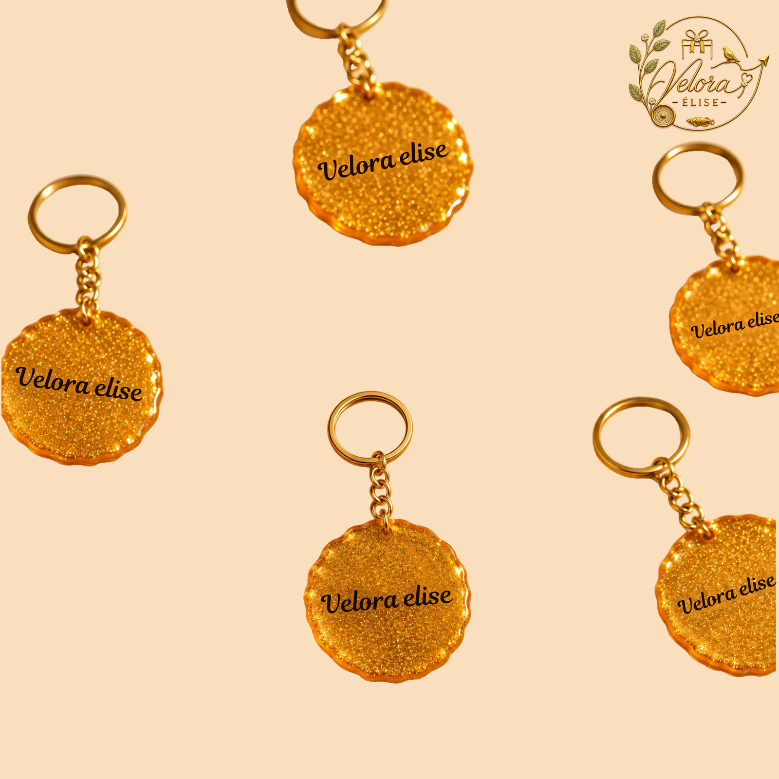 Resin Keychain