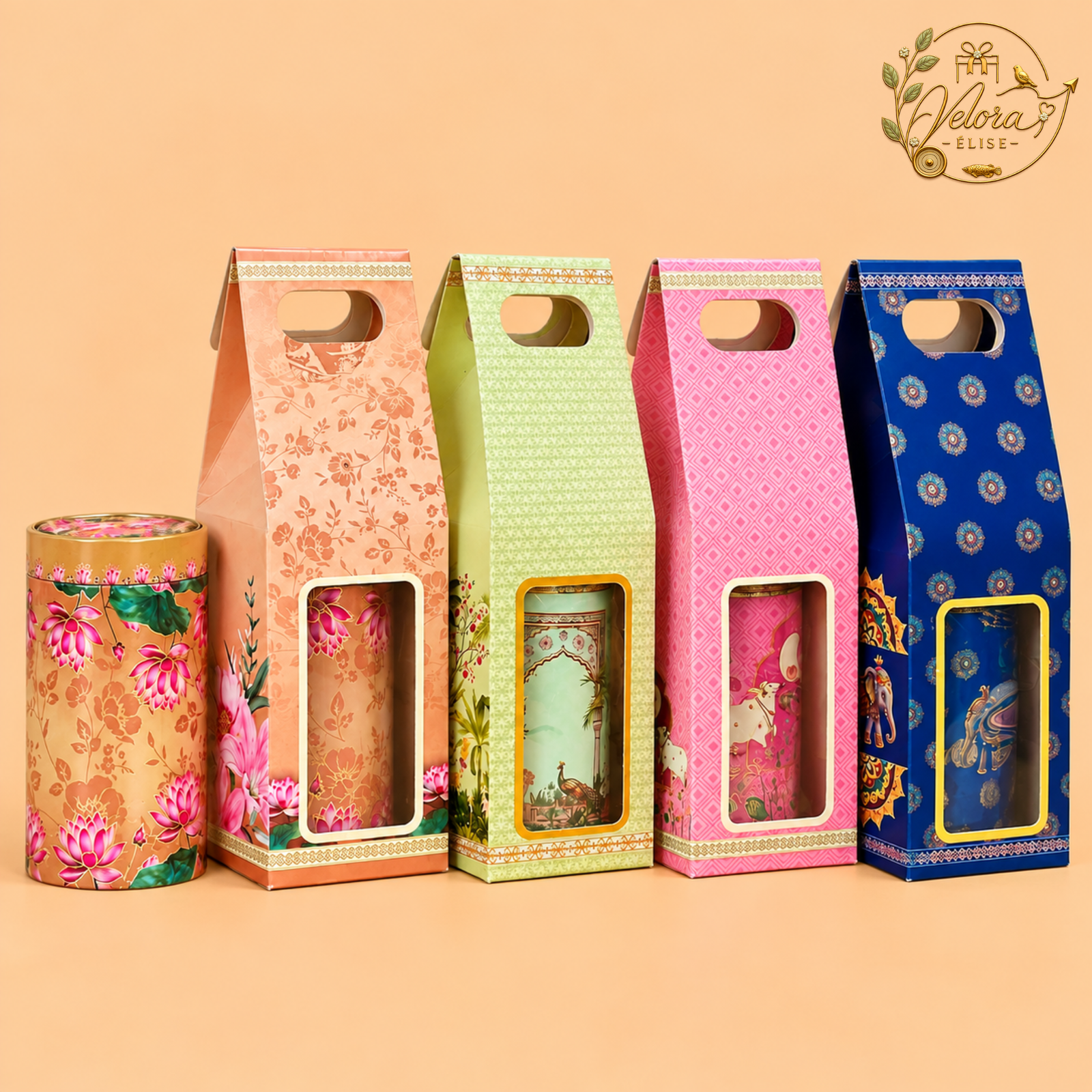 Tin with box