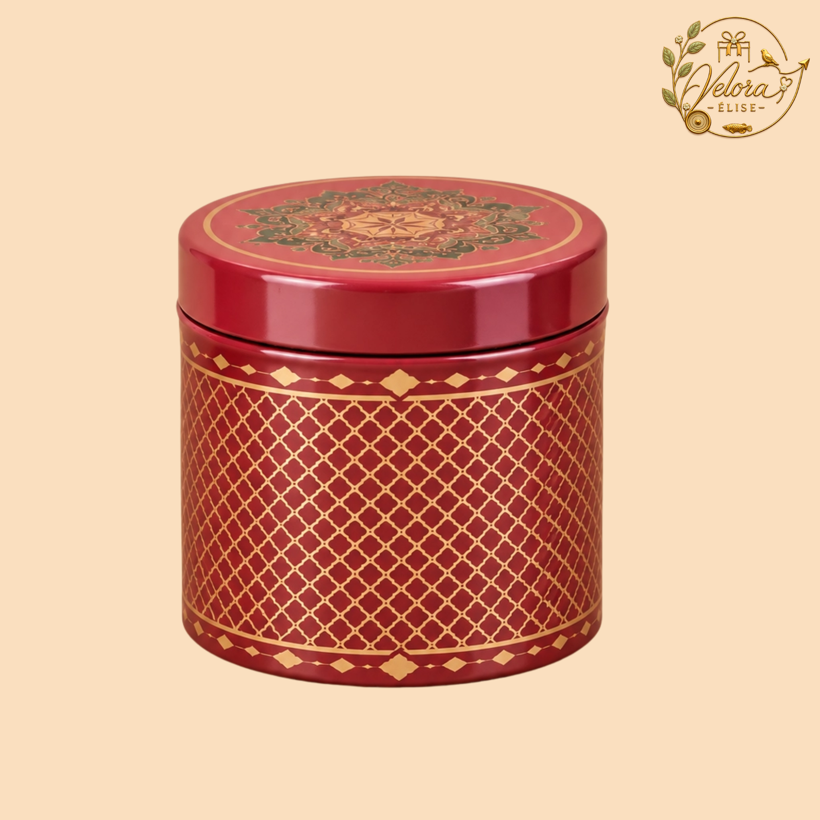 Air tight container Tin - 3x3 Inch