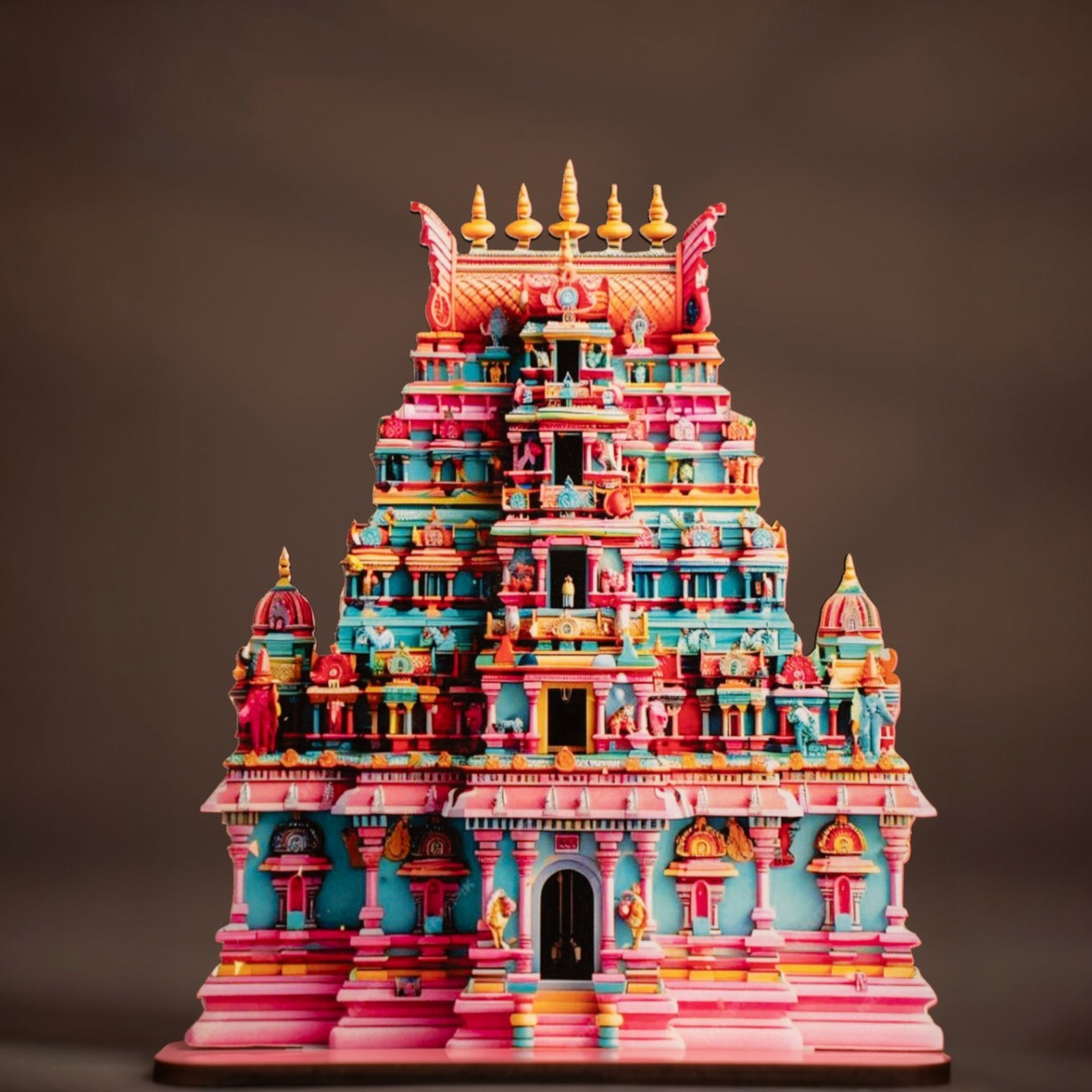 Velora Elise Grand Temple Heritage Decorative Showpiece