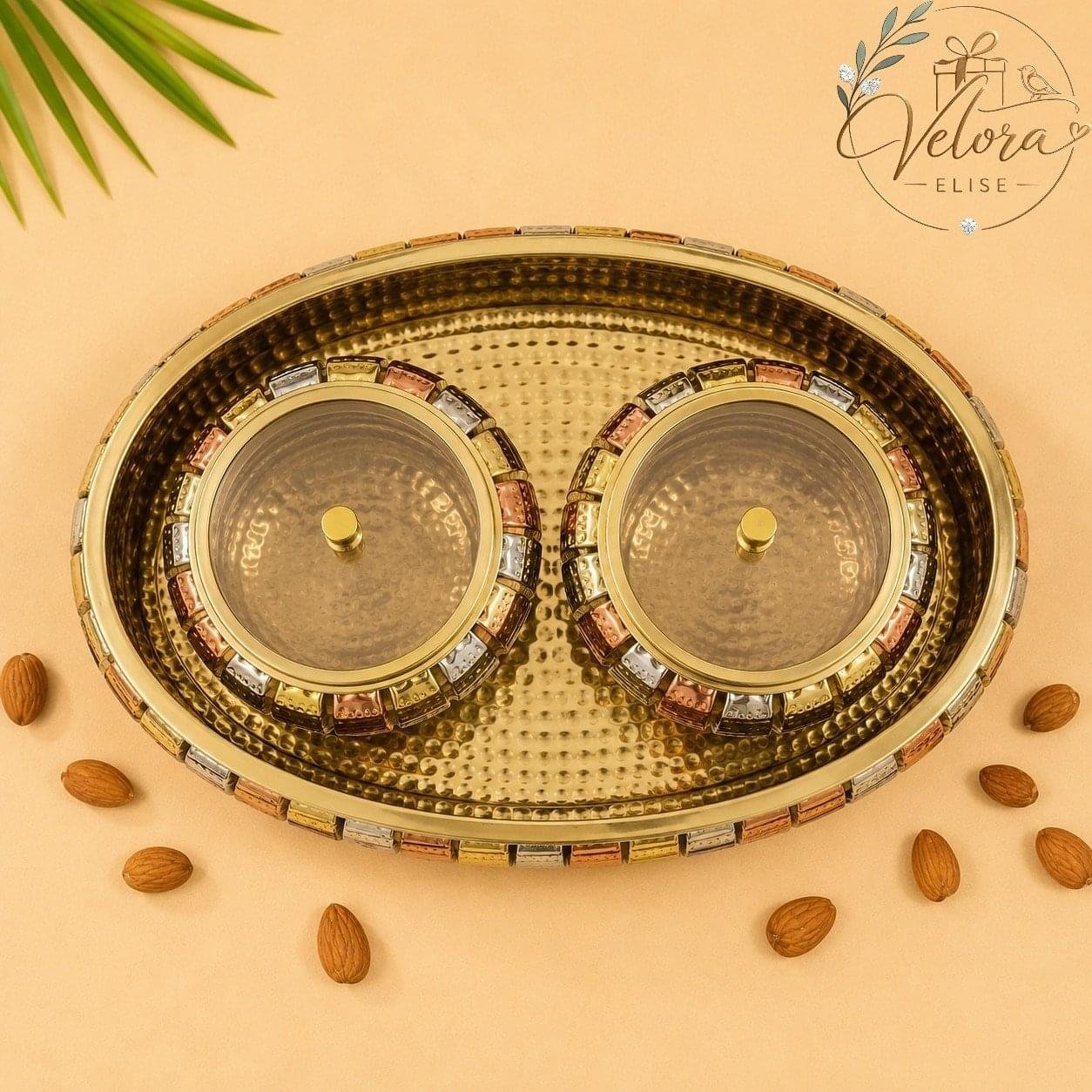 Bella Royale Heritage Tray Set