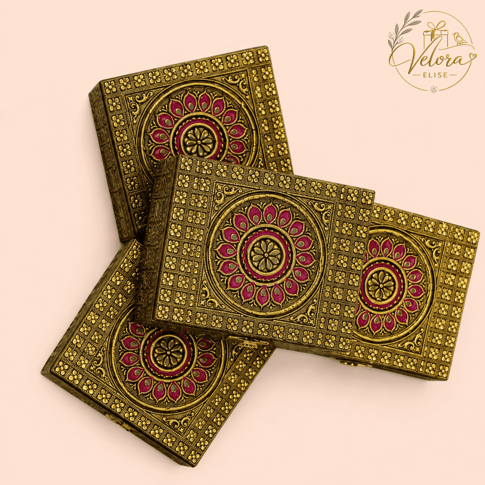 Meenakari Jewelry Box