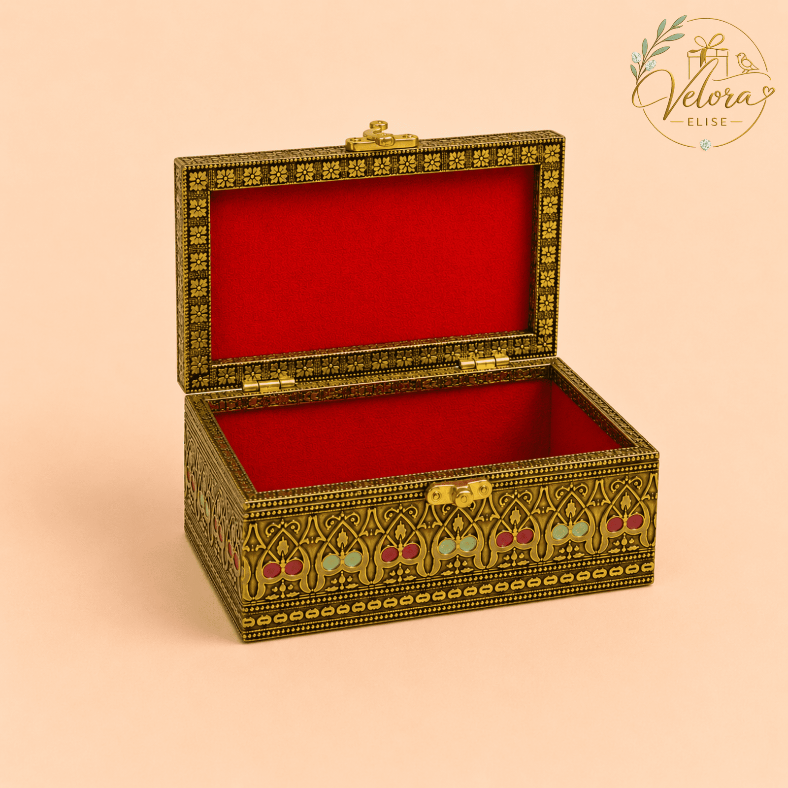 Meenakari Jewelry Box