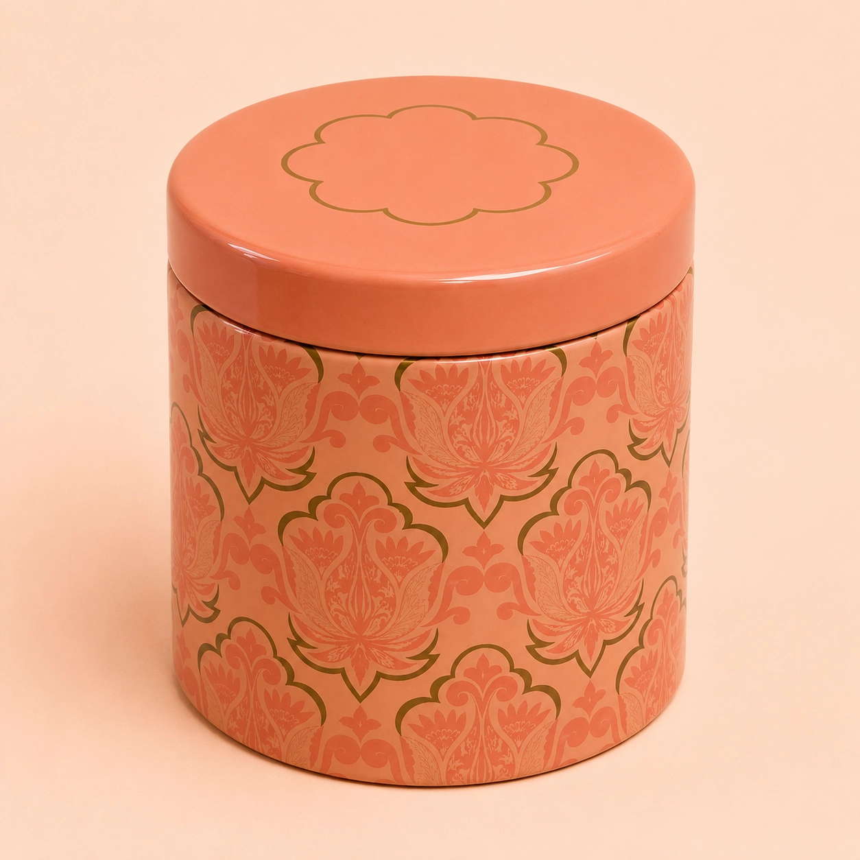 Peach Bloom Tin