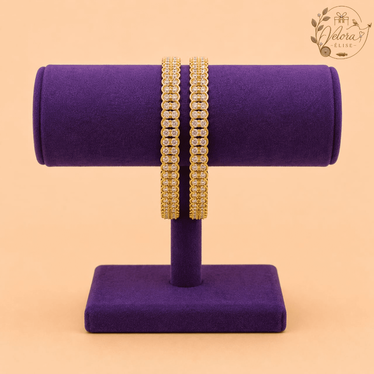 Luxury Crystal Line Bangles